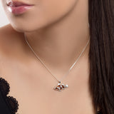 Clownfish Necklace in Silver and Amber
