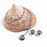 Sea Shell / Seashell Necklace in Silver