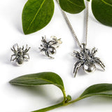 Tarantula Spider Necklace in Silver