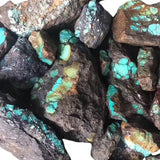 Bamboo Mountain Hubei Turquoise Necklace - Natural Designer Gemstone