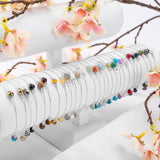 Bead Bracelet in Silver and White Pearl