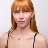 Egyptian Scarab Beetle Necklace in Sterling Silver