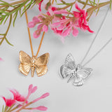 English Butterfly in Silver with 24ct Gold