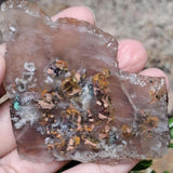 Indonesian "Copper Confetti" Chrysocolla Necklace - Natural Designer Gemstone