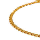 14ct Gold Plated Double Heart Link Bracelet