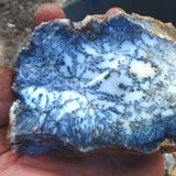 Perfect Dendritic Opal Statement Ring - Natural Designer Gemstone