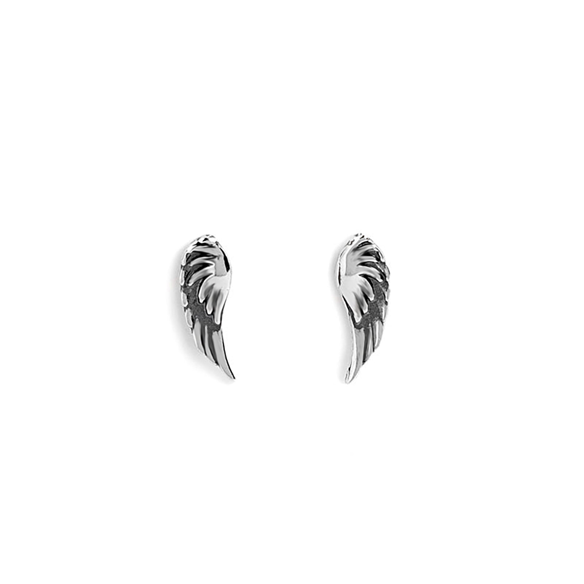 Angel Wing Stud Earrings