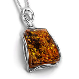 Out of Ordinary Natural Baltic Amber Necklace - Natural Designer Gemstone