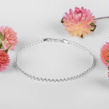 925 Sterling Silver Bead Ball Bracelet