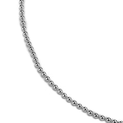 925 Sterling Silver Ball Chain Necklace