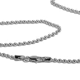925 Sterling Silver Ball Chain Necklace