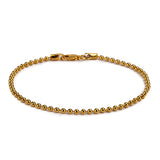 14ct Gold Plated Ball Bracelet