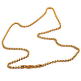 14ct Gold Plated Ball Chain Necklace