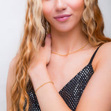 14ct Gold Plated Ball Bracelet