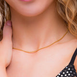 14ct Gold Plated Ball Chain Necklace