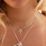 Coral Reef Necklace in Sterling Silver