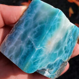 Ocean Blue AAAA Quality Larimar Necklace - Natural Designer Gemstone