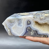 'Inspired by Monet' Indonesian Moss Agate Necklace - Natural Designer Gemstone