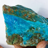 Peruvian Opalina Statement Ring - Natural Designer Gemstone