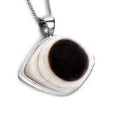 Fab Eye Agate Necklace -  Natural Designer Gemstone