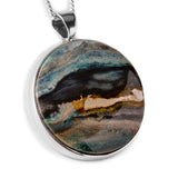 Gorgeous Opalized Petrified Wood Necklace - Natural Designer Gemstone