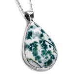 Beautiful Tree Agate Necklace - Natural Designer Gemstone