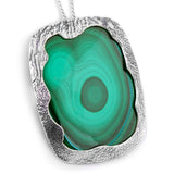 Signature Malachite Necklace - Natural Designer Gemstone