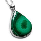 Your New Green Obsession: Malachite Necklace - Natural Designer Gemstone