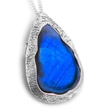 Fabulous Blue Flash Labradorite Necklace - Natural Designer Gemstone