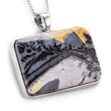 'Trek Through The Mountains ' Maligano Jasper Necklace - Natural Designer Gemstones