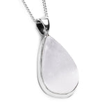 Celestial Selenite Crystal Necklace - Natural Designer Gemstone