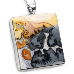 GRAND Indonesian Maligano Jasper Necklace - Natural Designer Gemstones