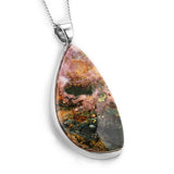 'Malvern Hills' Opalized Petrified Wood Necklace - Natural Designer Gemstone