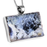 'Rocky Seashore' Opalized Petrified Wood Necklace - Natural Designer Gemstone
