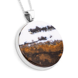 “Peaceful Wilderness” Rare Opalized Petrified Wood Necklace