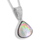 Perfect Tahitian Black Mother of Pearl Necklace - Natural Designer Gemstone