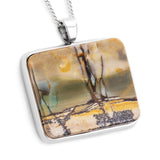 'Calm after Storm' Cherry Creek Jasper Necklace - Stunning Natural Designer Gemstone