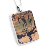 'Day After Storm' Cherry Creek Jasper Necklace - Natural Designer Gemstone