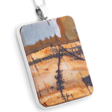 'Hot Savannah Day' Cherry Creek Jasper Necklace - Stunning Natural Designer Gemstone