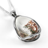 Lodolite Garden Quartz Necklace - Natural Designer Gemstone