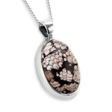 Snakeskin Wrasse Fossil Necklace - Natural Designer Gemstone