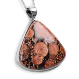 Gorgeous Morgan Hill Poppy Jasper Necklace - Natural Designer Gemstone
