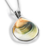 Shiva Eye Shell Necklace - Natural Designer Gemstone