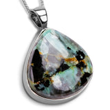 Untreated Colombian Emerald Necklace - Natural Designer Gemstone