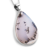 Dendritic Opal Necklace - Natural Designer Gemstone