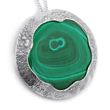 Wild Green Energy – African Malachite Unleashed Necklace
