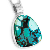 Fantastic Tibetan Turquoise Necklace - Natural Designer Gemstone
