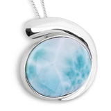 Fantastic Larimar Necklace - Natural Designer Gemstone