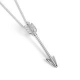 Arrow Necklace in Sterling Silver