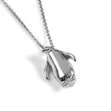 Penguin Necklace in Silver